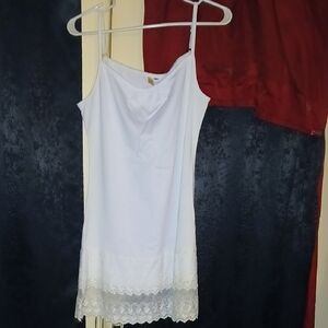 Elegant White Lace Dress